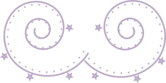 Deco Spirals with Stars