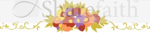 Autumn Flower Page Topper
