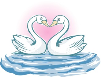 Swan%20Lovebirds%20form%20Heart