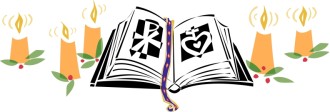 Bible%20with%20Chi%20Rho,%20Sacred%20Heart,%20and%20Candles