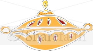 Golden Incense Bowl