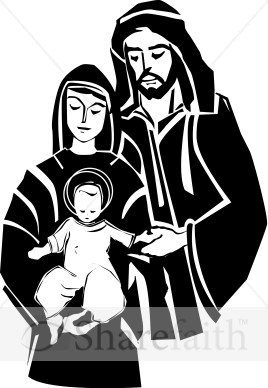 Jesus With His Parents