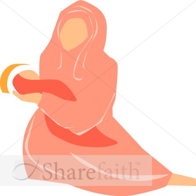 Mary Gives Thanks for Baby Jesus