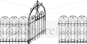 Open Inviting Gate