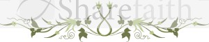 Symmetrical Floral Ornament Page Divider