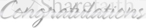 Formal Silver Congratulations Script