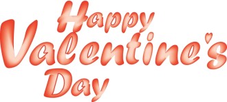 Gradient Happy Valentine's Day