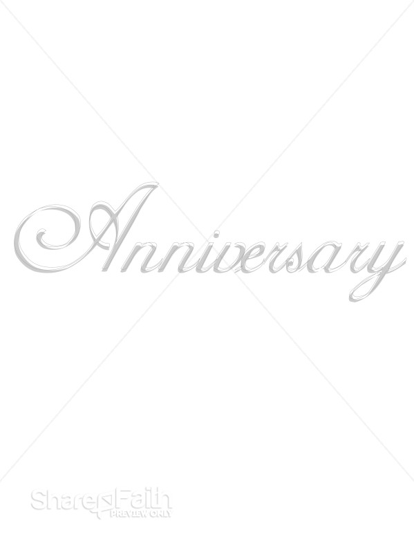 Silver Anniversary Script