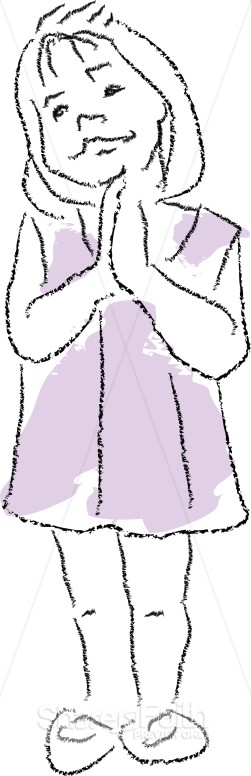 Girl Praying