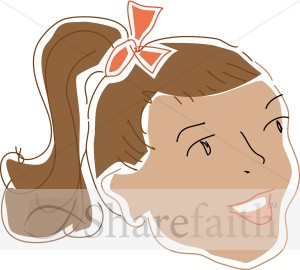 Cute%20girl%20With%20Ponytail%20Face
