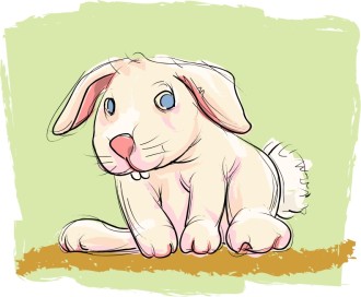 Bunny%20with%20Green%20Background