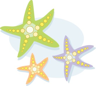 Colorful%20Starfish%20with%20Polka%20Dots
