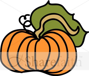 Whimsical Country Pumpkin