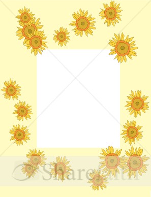 Lots of Yellow Sunflowers