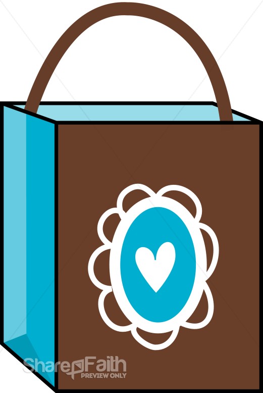 Gift Bag with Heart