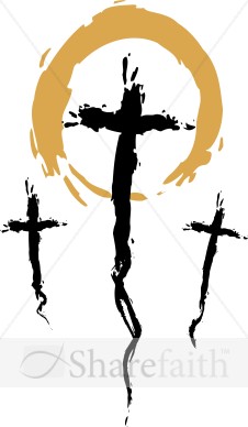 Three Crosses on Good Friday