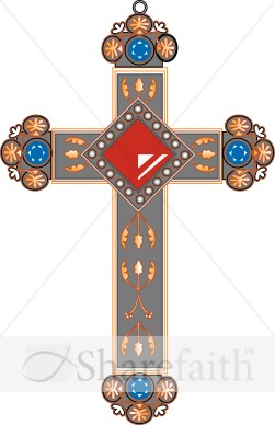 Elaborate Jeweled Cross