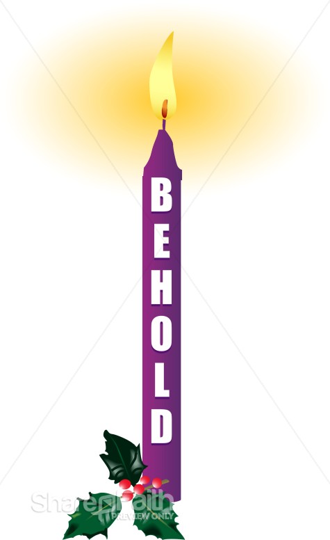 Purple%20Advent%20Candle%20with%20Behold
