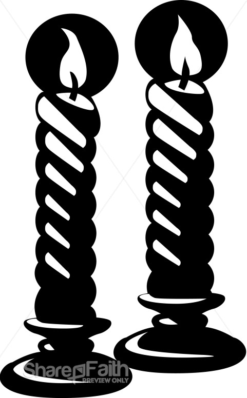 Black and White Candles