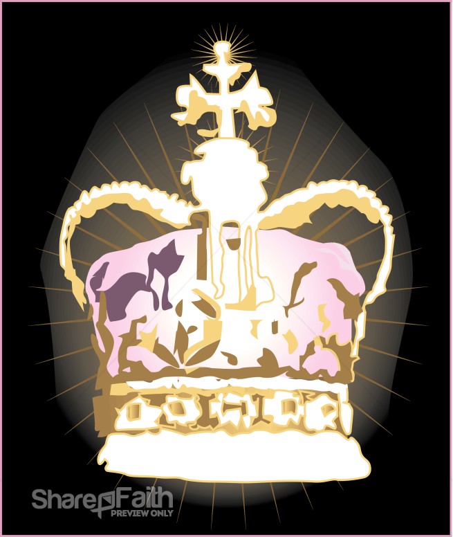 Colorful Royal Crown