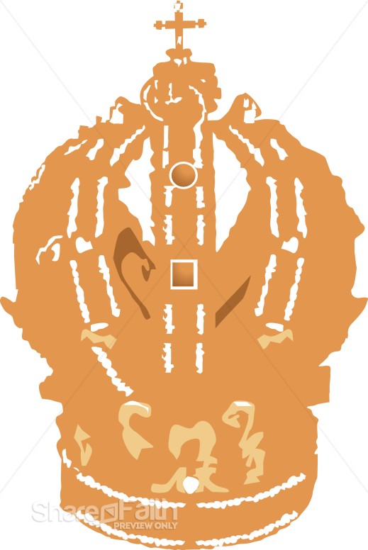 Golden Papal Tiara