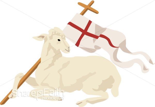 White%20Lamb%20with%20Christian%20Banner