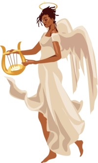 Angel with Harp