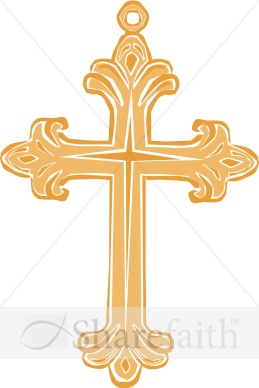 Gold%20Curling%20Necklace%20Cross