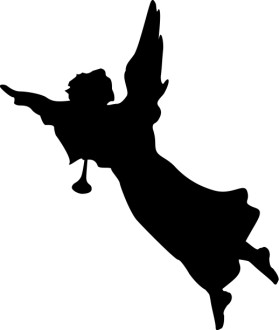 Silhouette of Angel