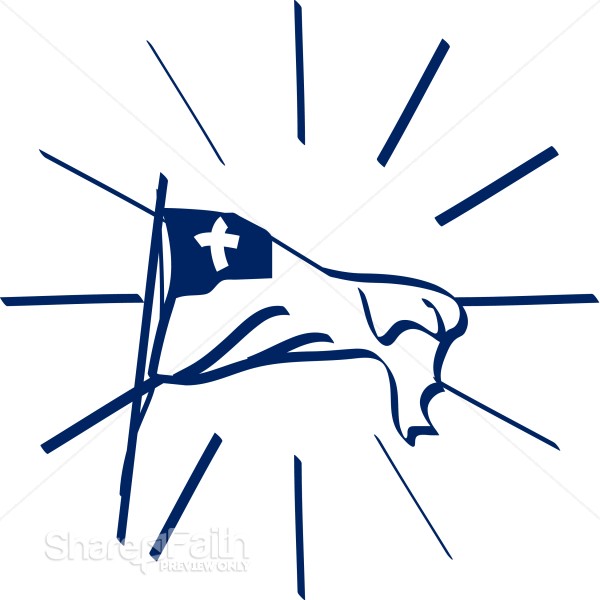 Shining%20Flag%20with%20Cross