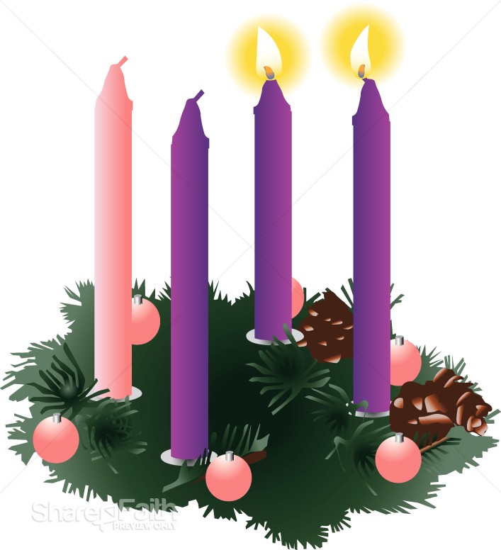 Christmas Wreath Clipart 