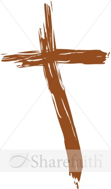 Painted Wooden Cross