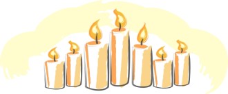 Yellow Pillar Candles