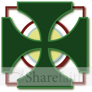 Green Cross Pattee