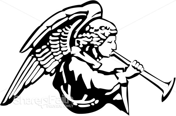 Winged%20Angel%20Blowing%20Horn