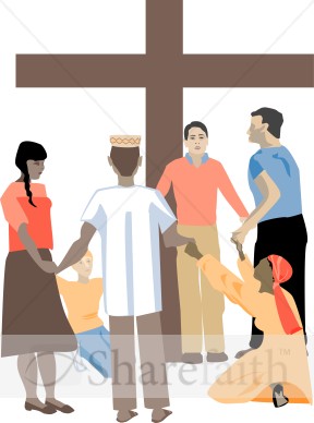Congregation%20with%20Wooden%20Cross