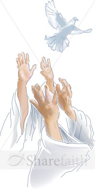 Hands Release the Holy Spirit