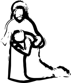 Jesus%27 Embrace During Prayer