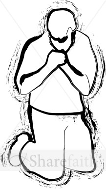 A Kneeling Man