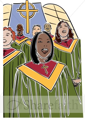 Choir%20Singers%20in%20Green%20Robes