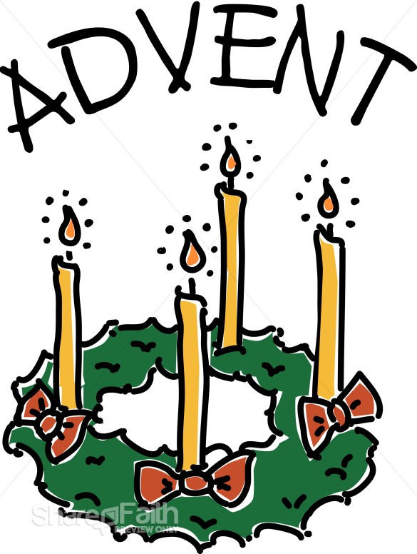Advent With Whimsical Candle Wreath