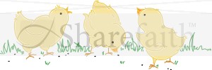 Chicks in the Grass