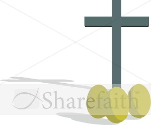 Cross with Three Eggs