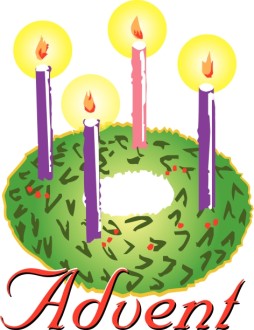 Advent Wreath with Type