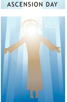 Jesus Rises into Sky on Ascension Day