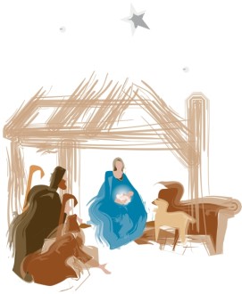 Christ%20is%20Born%20Nativity%20Scene%20with%20Bowing%20Wisemen