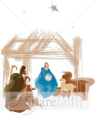 Christ%20is%20Born%20Nativity%20Scene%20with%20Bowing%20Wisemen