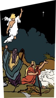 The Shepherds And An Angel