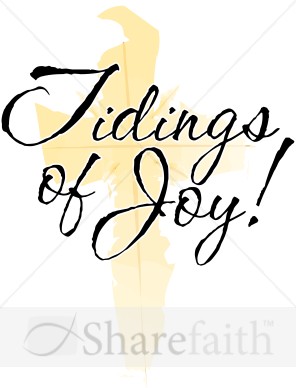 Tidings Of Joy Golden Cross