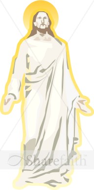 Jesus with Emanating Glow